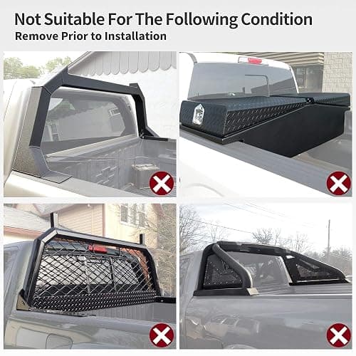 oEdRo Soft Tri-Fold Truck Bed Tonneau Cover Compatible with Dodge Ram 1500 2002-2025 (Inclu. Classic & New), Fit for Dodge Ram 2500 3500 2003-2025, Fleetside 6.4 Ft Bed w/o Ram Box thumbnail 8