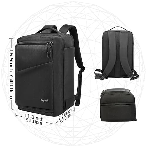 Ezgnuk Game Backpack for PS5 Console, Protective Travel Carrying Case, Large Capacity Storage Bag with Zippered Pocket for PlayStation 5, Laptop, Headphones, Game Discs and Accessories thumbnail 5