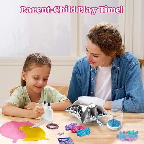 Klever Kits 3D String Art Kit for Kids, Light Up String Light Toy with 30 Multi-Colored LED Bulbs, Arts and Crafts Set, Birthday Gifts for Girls and Boys Ages 8+ thumbnail 6