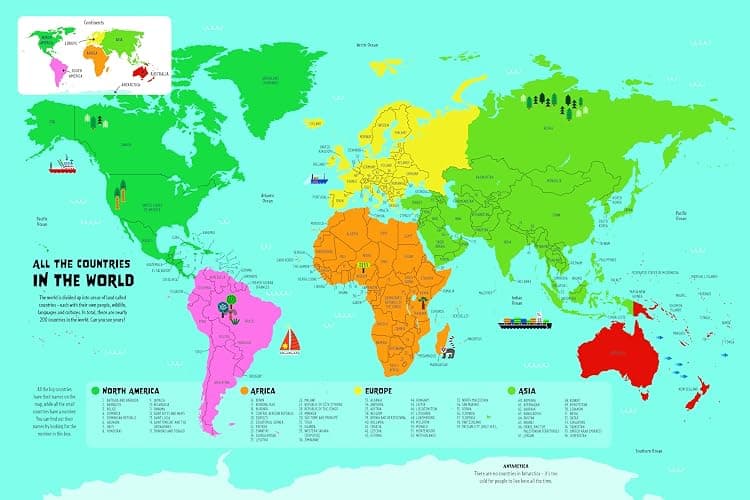 Lonely Planet Kids My First Lift-the-Flap World Atlas thumbnail 8