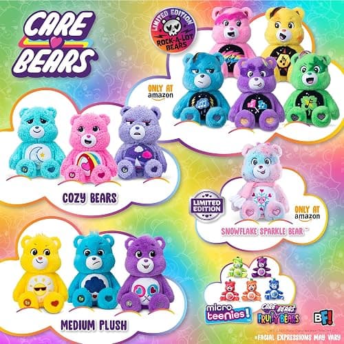 Care Bears 14" - Medium Size Plush - Cozy Stormy Bear thumbnail 8