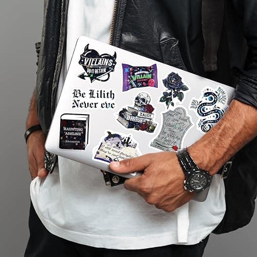 MiStar 102 PCS Dark Romance Book Stickers for Kindle Adult, Holographic Booktok Spicy Reading Bookish Sticker Pack for Kindle Case iPad Laptop Water Bottles Accessories Decals Gifts for Book Lovers thumbnail 4