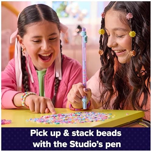 Cool Maker, Stack’d Heishi Expansion Pack Bead Kit, Bracelet Making Kit with Over 1300 Beads for Bracelets, Makes 15, Gifts & Stocking Stuffers for Girls Ages 7 and up thumbnail 2