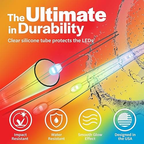 Brightz WheelBrightz LED Bike Wheel Lights - 2025 Edition with Superior Straps & LED-Weatherproof Shield! 14 Colors - Unmatched Durability, Visibility & 48+ Hours of Dazzling Illumination thumbnail 6