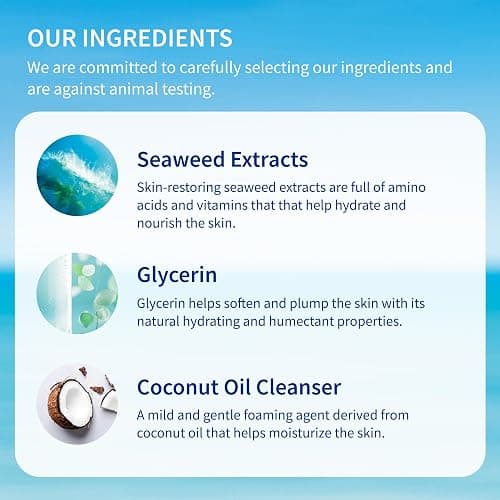 Inis the Energy of the Sea Refreshing Bath and Shower Gel - Sulfate Free Body Wash for Women and Men - Ocean Fresh Fragrance - 7 Fluid Ounce thumbnail 6