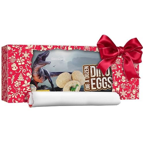 Dan&Darci Dig a Dozen Dino Egg Kit for Kids - Easter Basket Stuffers - Dinosaur Toys Gift 3-12 Year Old - 12 Eggs & Surprise Dinosaurs - Science STEM Activities - Boy Toy Party Gifts for Boys & Girls thumbnail 8