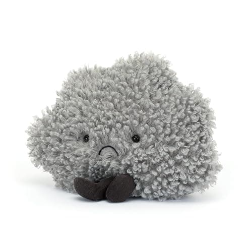 Jellycat Amuseables Storm Cloud Stuffed Toy, 10 inches - Cloud Plush - Fun Gift Idea thumbnail 6