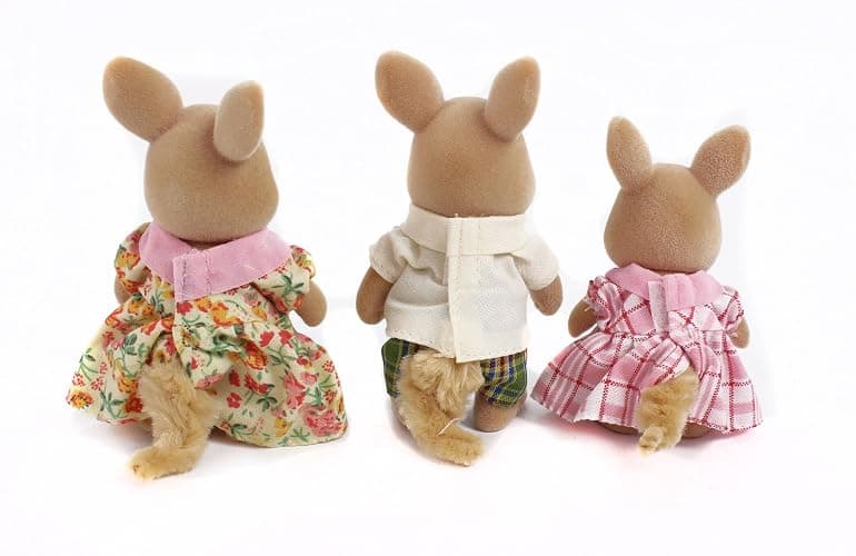 Calico Critters, Hopper Kangaroo Family, Dolls, Dollhouse Figures, Collectible Toys thumbnail 7