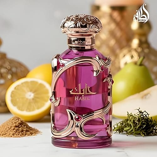 Lattafa Habik – Floral, Fruity, Fresh, Musky – Eau de Parfum Spray Long-Lasting Fragrance for Women, 3.4 Ounce / 100 ml thumbnail 5