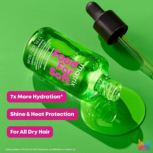 Matrix Multi-Use Hair Oil Serum for All Dry Hair, Hydrating Leave-In Treatment With Avocado Oil, Food for Soft, 50 ml thumbnail 10
