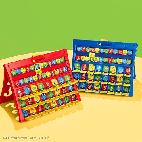 Guess Who? Pokémon Edition Game | 48 Pokémon | Fun Kids Board Games for Families | 2 Players | 15 Mins. | Travel Friendly | Ages 6+ thumbnail 8