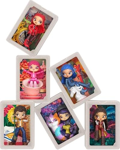 Mattel Disney Descendants: Wicked Wonderland, Stack & Reveal Toy, Stackable Surprise Small Dolls, Inspired by the Movie (Styles May Vary) thumbnail 5