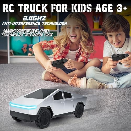 Gralima Remote Control Car 2.4GHz RC Truck for Boys, Electric Vehicle Truck Toys for Kids, Birthday Gifts for Kids thumbnail 4