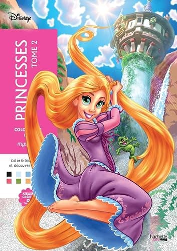 Coloriages mystères Disney - Princesses Tome 2 - Image 1
