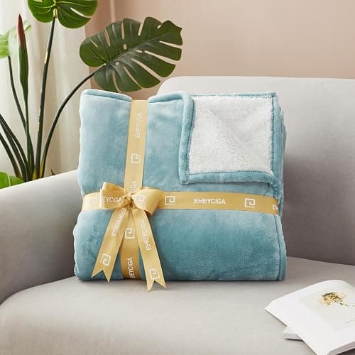 EHEYCIGA Heated Throw - Heating Blanket with 9 Levels & 10 Hr Auto Off, Soft Cozy Sherpa Blanket, 50 x 60 Inches thumbnail 8