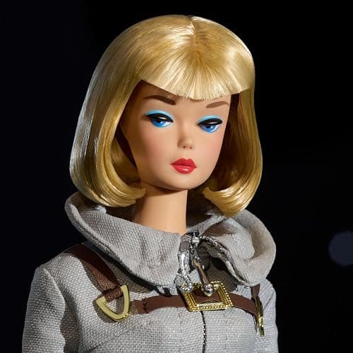 Barbie Miss Astronaut Doll Collectible with Silver Suit, Space Boots & Helmet Accessory, 1965 Vintage Repro (Amazon Exclusive) thumbnail 5