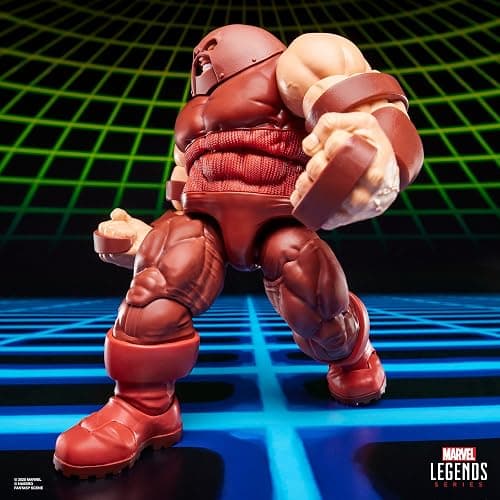 Marvel Legends Series Gamerverse Marvel's Juggernaut Action Figure Collectible, Brown | Retro Video-Game Look, 8.9 in, 3 Accessories, Power Fx, 20 Plus Pts, Window-Box thumbnail 2