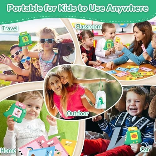 Alotwan Toddler Toys Talking Flash Cards with 510 Sight Words, Montessori Learning Toys for Toddler 1-3 2-4, Autism Sensory Speech Therapy for Boys Girls 2 3 4 5 6 Year Old Kids Gifts thumbnail 6