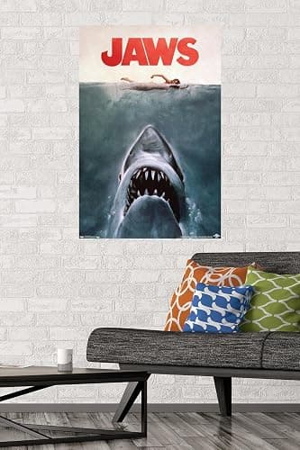 Trends International Jaws - One Sheet Wall Poster, 22.375" x 34", Unframed Version thumbnail 2