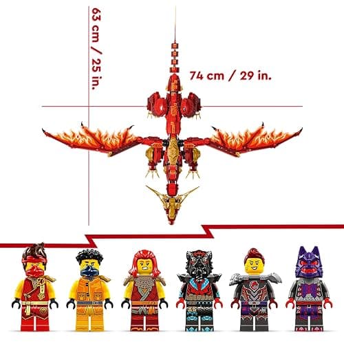 LEGO Ninjago Le Dragon Source du Mouvement - Jouet de Construction Ninja avec Figurines de Créatures Mythiques - Cadeau d’Anniversaire pour Enfants Garçons et Filles dès 12 Ans 71822 thumbnail 3