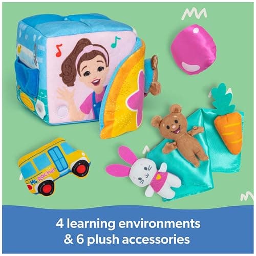 Ms. Rachel Official Surprise Learning Box, Educational Toys with Stuffed Animals, Sensory Toys & Activities for Babies, Toddler Toys for Girls & Boys Ages 0-2+ thumbnail 3