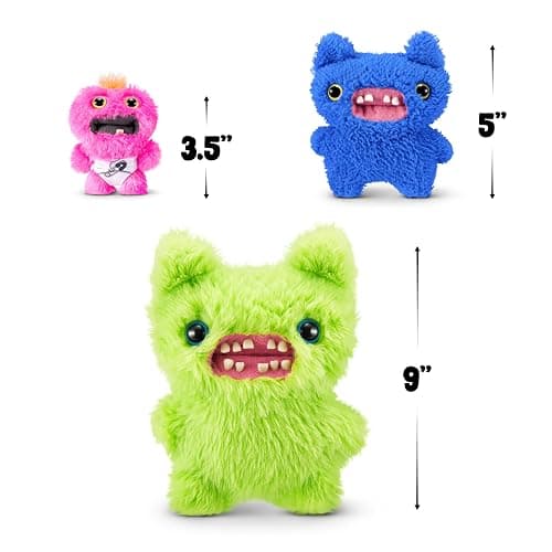 Fuggler Fugg Family by ZURU Funny Ugly Monster, Plush, Collectible, Toy (Screech) thumbnail 3