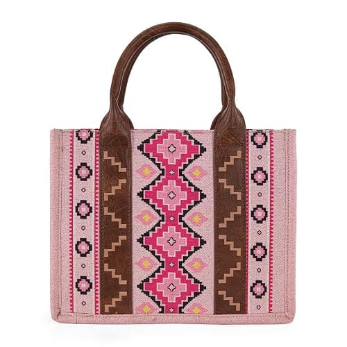 Wrangler Aztec Tote Bag for Women Boho Shoulder Purses and Handbags thumbnail 6