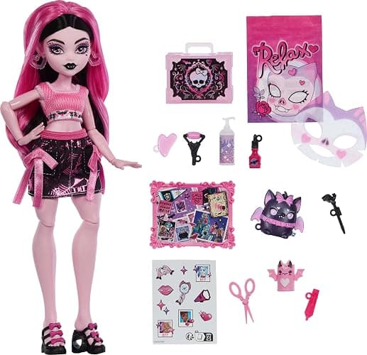 Monster High Self-Scare Secrets Draculaura Doll thumbnail 5