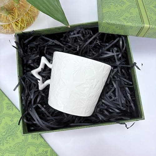 500g Black Shredded Tissue Paper for Gift Boxes & Hampers, Soft Hamper Filling and Packaging Filler, Shreds Stuffing Paper Suitable Party Baby Shower Graduation Housewarming ect thumbnail 5