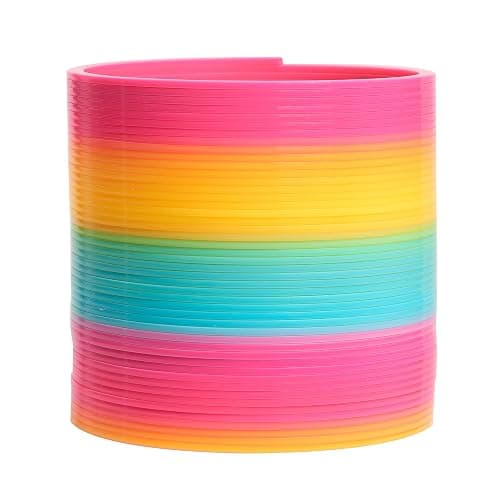 Slinky the Original Walking Spring Toy, 5-inch Diameter Plastic Rainbow Giant Slinky, Fidget Toy, Kids Toys for Ages 5 Up by Just Play thumbnail 4