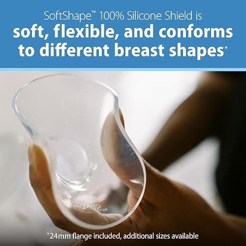 Dr. Brown's Customflow Hospital Strength Double Electric Breast Pump with Adjustable Settings, includes Breast Milk Collection Bottles, Flanges & Other Pumping Essentials - Breast Pump Gift Set thumbnail 4