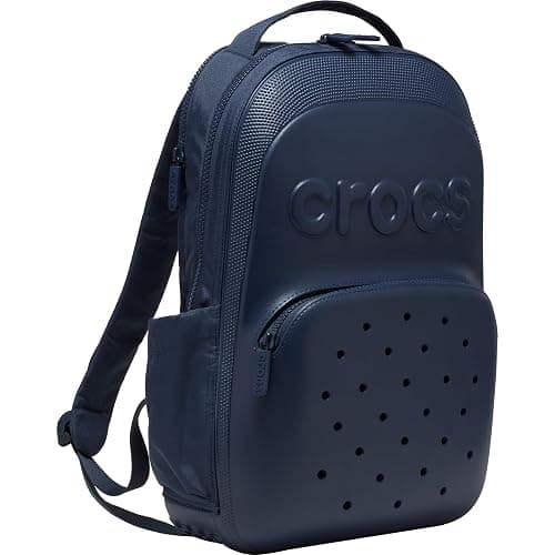 Crocs Classic Backpack, Personalize with Jibbitz Charms, Navy, One Size thumbnail 4