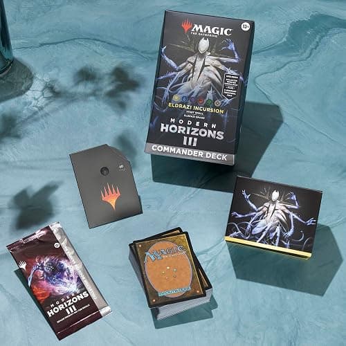 Magic: The Gathering Modern Horizons 3 Commander Deck – Eldrazi Incursion (100-Card Deck, 2-Card Collector Booster Sample Pack + Accessories) thumbnail 2