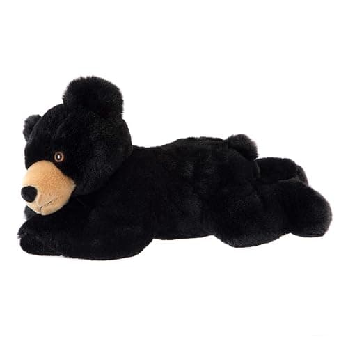 Wild Republic EcoKins Black Bear Stuffed Animal 12 inch, Eco Friendly Gifts for Kids, Plush Toy, Handcrafted Using 16 Recycled Plastic Water Bottles thumbnail 4