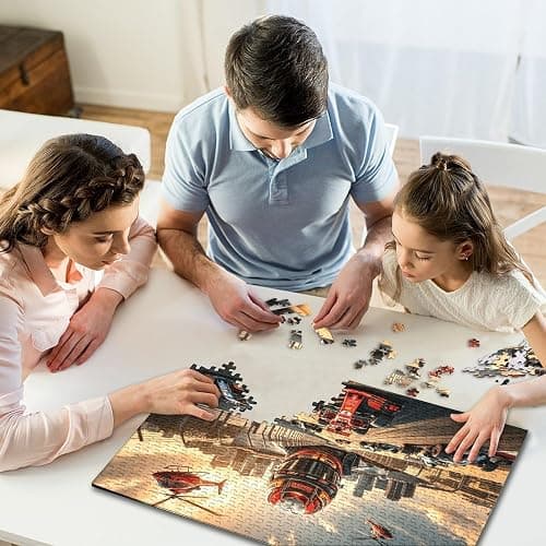 Formula 1000 Piece Jigsaw Puzzles Recycled Ferrarrii Aînés Puzzles Familial Gaming Time Accessoires Party Jeu Accessoires pour Adultes et Age 10 Up 70x50cm/1000pcs thumbnail 2