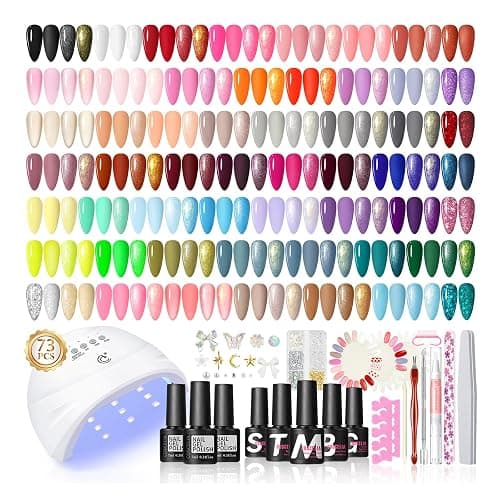 Amazon Nail polish 60 colors and UV light - Image 1