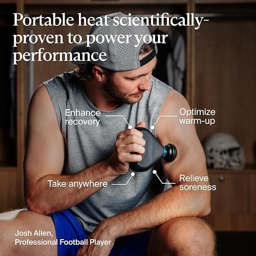 TheraGun Mini Plus Massage Gun by Therabody - Portable Massage Enhanced with Heat – Travel Essential for Faster Recovery On The Go thumbnail 2