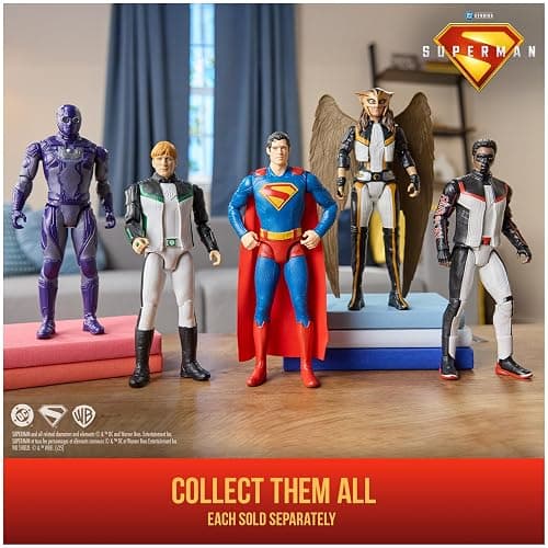 DC Comics, Superman 12-inch Superhero Action Figure, Kids Toys for Boys and Girls Pretend Play, for Ages 4 and Up thumbnail 8