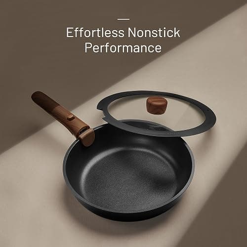 CAROTE 19pcs Pots and Pans Non Stick, Cookware Sets Detachable Handle, Induction Kitchen Pots and Pans,NonStick Cooking Set, Oven/Dishwasher/Fridge Safe, Space Saving thumbnail 3