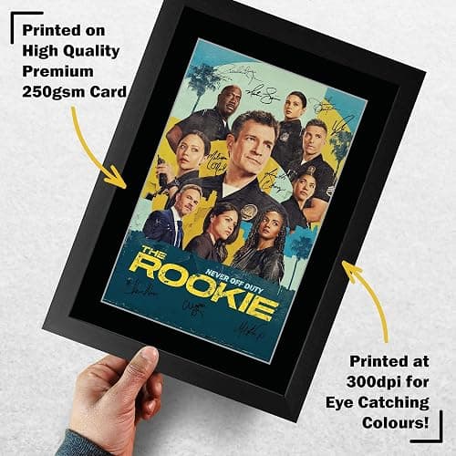 HWC Trading The Rookie Gifts Printed Poster Signed Autograph Picture for Movie Memorabilia Fans (ID-004017) - A4 Framed Print thumbnail 3