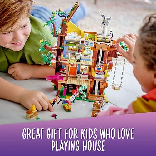 LEGO Friends Friendship Tree House 41703 Set with Mia Mini Doll, Nature Eco Care Educational Toy, Gifts for Kids, Girls and Boys Ages 8 Plus thumbnail 6