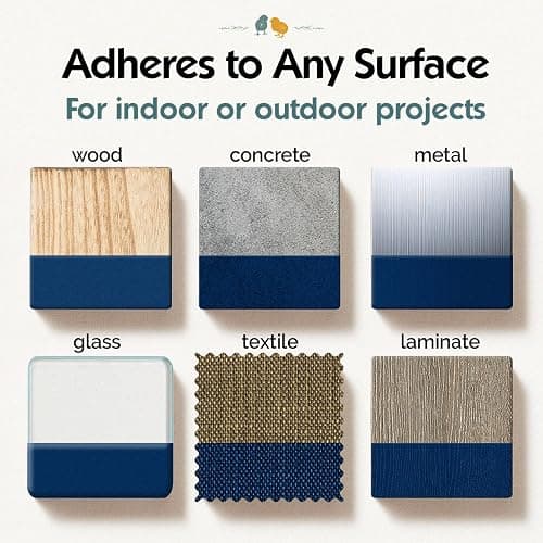 Chalky Chicks 16 Fl Oz Matte DC Blue Navy Blue Chalk Paint for Furniture Without Sanding - No Prep Furniture Paint No Sanding All in One for Crafts, Wood, Cabinet, Walls, Metal, Dresser, Farmhouse thumbnail 2