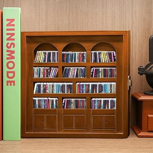 300Pcs Mini Books for Anxiety Bookshelf Tiny Book Fun Mini Brands Book Miniatures Library Dollhouse Accessories for DIY Living House Bookshelf Fillers Miniatures Small Books Bulk Crafting Decor thumbnail 2