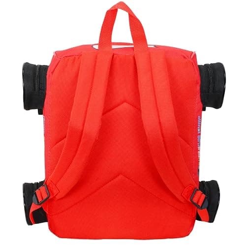 Disney Cars Mini Backpack for Kids - Bundle with 14” Lightning McQueen Backpack with Water Bottle, Stickers, More | 3D Lightning McQueen Travel Bag Set for Girls, Boys thumbnail 3