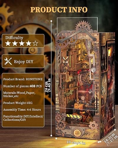 Steampunk (Book Nook) thumbnail 4
