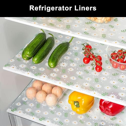 Cooyes Shelf Liner – Premium Non-Adhesive Cabinet & Drawer Liner for Kitchen – Waterproof Shelf Paper with Modern Pattern – Durable EVA Cabinet Mat – Easy to Cut thumbnail 5