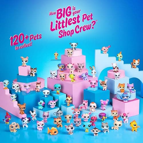 Littlest Pet Shop - Winter Besties Collector Set - LPS Gen 7, Authentic Mystery Figures, Surprise Collectible Kidult Toy, Girls, Boys, Kids, Tweens Ages 4+ thumbnail 8