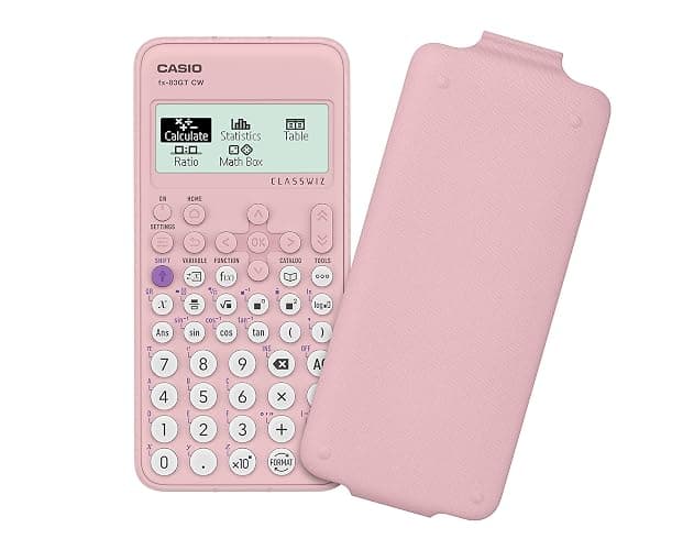 Casio fx-83GTCW Pink Scientific Calculator thumbnail 4