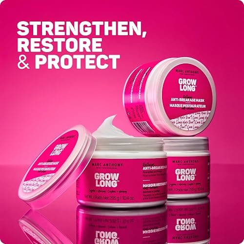 Marc Anthony Hair Mask - Repairs, Strengthens & Maintains Bonds within Hair - Eliminates Frizz, Flyaways & Reduce Breakage - Dry & Damaged Hair Professional Treatment thumbnail 7