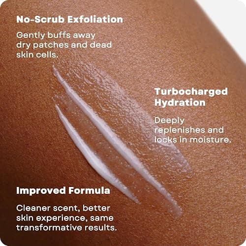 AmLactin Daily Nourish Therapeutic Body Lotion for Dry Skin - No-Scrub Exfoliator and Moisturizer 12% Lactic Acid Lotion, 14.1 oz (Packaging May Vary) thumbnail 5